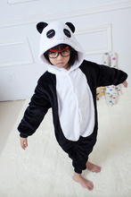 EIGHT UP Kids Panda Children's Kigurumi Onesie Cosplay Costume Unisex Cartoon Pajamas Nightgown Party Hoodies 2024 - buy cheap