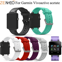Soft Silicone Replacement Sport Band For Garmin vivoactive acetate Wrist Bracelet Strap For Garmin vivoactive acetate Watchband 2024 - buy cheap