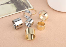 Комплект из 4 колец в стиле панк-рок, золотое/серебряное кольцо средней длины для ногтей, кольца на пальцы фаланги, ювелирные изделия для женщин 2024 - купить недорого