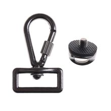 1/4" Screw Metal Connecting Hook Adapter for DSLR SLR Camera Shoulder Sling Quick Neck Strap Belt Bag Case Accessories Kit 2024 - buy cheap