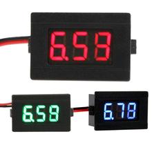 0.36inch LED Display Portable Digital Voltmeter DC 4.5-30V Panel Amp Display Two Line Digital Volt Panel Meter for Home Use New 2024 - buy cheap