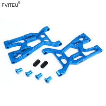 FVITEU New CNC Alloy Front Lower Suspension set for Rovan LT Losi 5ive T Parts 2024 - buy cheap