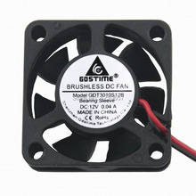 2 Pieces lot Mini Cooling Radiator 3CM 30MM 30 x 30 x 10MM 2Pin 12V DC Brushless Cooler Fan 2024 - buy cheap