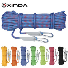 XINDA-cuerda Escalada profesional para Escalada en roca, cuerda de seguridad de supervivencia, rappel, diámetro de 10,5mm, 10M 2024 - compra barato