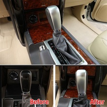 Car Center Gear Shift Knob Head Cover Trim Chrome For Toyota Land Cruiser Prado FJ 150 2010 2011 2012 2013 2014 2015 2016 1Pcs 2024 - buy cheap