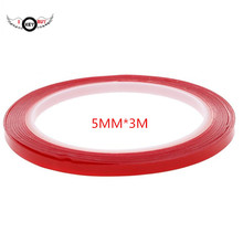 5mm*3/5/10m Double Sided Adhesive Tape High Strength Acrylic Gel Transparent No Traces Sticker Phone Repair Car Interior Fixed 2024 - buy cheap