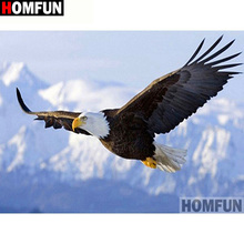 HOMFUN Full Square/Round Drill 5D DIY Diamond Painting "Eagle sky scenery" 3D Diamond Embroidery Cross Stitch Home Decor A19982 2024 - buy cheap