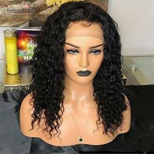 Preferred Brazilian Curly Wig Remy Hair Pre Plucked Bleached Knots Glueless 13x6 Lace Front Human Hair Wigs For Black Women 2024 - buy cheap