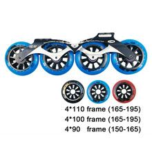 JK Original Cityrun Inline Roller Skates Base 4*90/100/110mm Frame & Wheels for Speed Skating for Adult Kids Skates Boots XX2 2024 - buy cheap