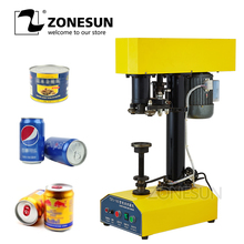 ZONESUN Electric Canning Machine Tinplate Cans Seamer PET Plastic Canned Food Cans Jar Sealing Capping Machine 2024 - buy cheap
