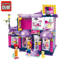 Enlighten Building Block Girls Cherry Enlicity Boutique Shop 2 Figures 456pcs Educational Bricks Toy For Girl Gift 2024 - buy cheap