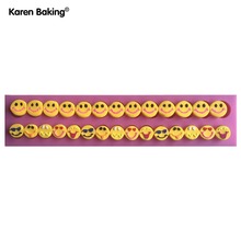 Many Smiling Face Shape Silicone Mold Soap, Fondant Candle Molds, Sugar Craft Tools, Chocolate Moulds, Silicone Molds ---C199 2024 - buy cheap