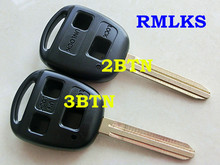 RMLKS 2 3 Button Replacement Remote Key Shell Fob Fit For Toyota Yaris Avalon Camry RAV4 Fj Cruiser With TOY43 TOY47 Blade 2024 - buy cheap