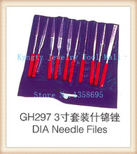 10pcs/lot 3 inch needle files jewelry files goldsmith polishing 2024 - buy cheap