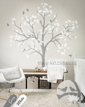 Large Trees Nursery Wall Decor White Tree Wall Stickers For Kids Room Living Room Wall Tattoo Art Murals DIY Self-adhesive LC581 2024 - buy cheap