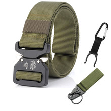 Army Patrol Nylon Belt Tactical Combat Military Metal Buckle Belt Heavy Duty Patrol Gear Mens Outdoor Hunting Waist Strap 2024 - buy cheap