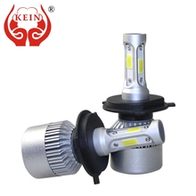 KEIN H7 H4 H11 H8 H1 H3 72w 9005 9006 HB3 HB4 H10 car headlight led 8000Lm Auto Headlamp 6500K fog Bulb Vehicle Exterior lights 2024 - buy cheap