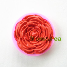 Mom & Pea-Molde de silicona en forma de flor para decoración de tartas, Fondant, 3D, Grado Alimenticio, envío gratis, 0939 2024 - compra barato