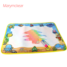 1 Pcs 50x36cm Magnetic Drawing Board Scratch Art with Water Pen Water Painting Water Magic Drawing Board Doodle Toy Kids Craft 2024 - buy cheap