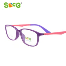 SECG Fashion Kids Prescription Glasses Frame Cute Flexible Soft Spring Hinge Children Myopia Eyeglasses Frame Gafas Spectacles 2024 - buy cheap