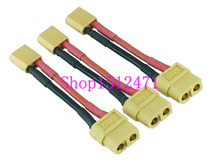 Adaptador XT60 hembra a XT30 XT-30 macho 16AWG 5CM, cable para RC Lipo, 3 uds. 2024 - compra barato