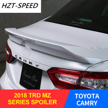 2018 para toyota camry mz estilo abs spoiler traseiro para toyota 2024 - compre barato