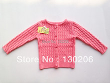 Suéter de las muchachas cárdigan primavera y otoño nueva moda coreana estilo suéter abrigo de Bebé Ropa para niños 2022 - compra barato