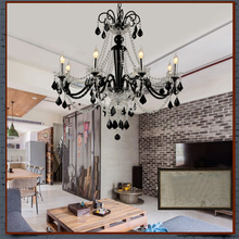 K9 Crystal Glass Chandeliers European Personality Suspension Lighting Living Room Art Deco Hanging Lamp 2024 - buy cheap