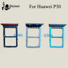 Bandeja Sim para Huawei P30, ELE-L29, ELE-L09, ELE-AL00, soporte para tarjeta Micro SD, piezas de ranura, adaptador de tarjeta Sim 2024 - compra barato