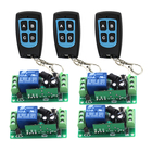 Interruptor de controle remoto sem fio dc12v, receptor remoto rf + transmissor 315mhz/433mhz sku: 5149 2026 - compre barato