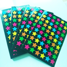 Estrela de cinco pontas adesivos diy artesanato cartão scrapbooking papel auto adesivo decoração papelaria professor louvor 20 peças 2024 - compre barato