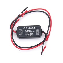 Luz LED intermitente de freno de alta posición para coche, caja de controlador, Flash estroboscópico, GS-100A, nuevo 2024 - compra barato