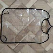 Capa infantil de assento traseiro de pvc, transparente, à prova d'água, para volvo, land rover, porsche, dodge path, juvc/ 2024 - compre barato