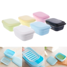 Home Bathroom Shower Soap Box Dish Plate Holder Case Container Travel Hiking 2024 - buy cheap