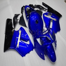 Custom motorcycle article for ZX-12R 00-01 fairings 2000 2001 ZX12R+bolts+Injection mold blue 2024 - buy cheap