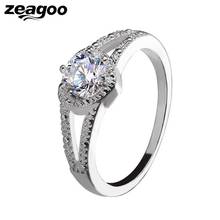 Для женщин кольцо очарование Свадьба Новый искусственные украшения Повседневное алмаз моды 2024 - купить недорого