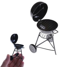 Hot Sale 1/12 Scale BBQ Grill Doll House Gadget Kitchen Food Furniture For Dollhouse Miniature Ornaments Kids Toys 2024 - buy cheap