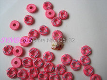 Rc-56-3 200 unids/bolsa resina Hot Pink & Blue Donuts resina decoración decoración de uñas 2024 - compra barato