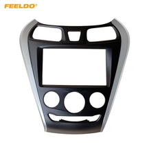 FEELDO автомобиль 2Din DVD Радио фасции Рамка для Hyundai EON 2011 + установка отделка тире комплект рамка панель адаптер # HQ5157 2024 - купить недорого