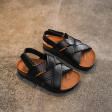 Summer Pu Leather Sandals Baby Girls Soft Casual Shoes Children Beach Sandals Boys Brand Shoes 2019 Fashion Sport Sandal A964 2024 - buy cheap