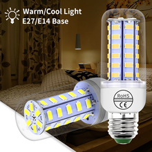 E27 Led Corn Bulb E14 Led Lamp GU10 5730 Lampada Led Candle Bulb 3W 5W 7W 9W 12W 15W Chandelier Decoration Light For Home 220V 2024 - buy cheap