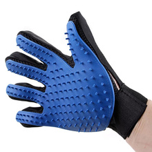 Pet Grooming Glove For Cats Pet Dog Hair Deshedding Brush Comb Glove For Pet Dog Finger Cleaning Massage Glove Cat Accessoies 2024 - buy cheap