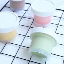 10PCS Transparent plastic ice cream cup with lid icecream bowl mousse cake box dessert container kitchen accessories 2024 - buy cheap