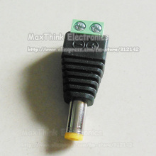 2,1mm 5,5mm 2,1 DC alimentación Macho Jack adaptador conector para cámara CCTV, 10 piezas, envío gratis 2024 - compra barato