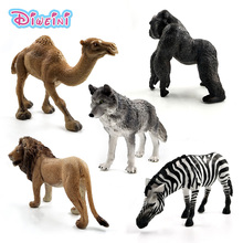 Boneco educacional de animais, brinquedo educativo para crianças decoração de plástico 2024 - compre barato