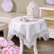 European Embroidery Table Cloth Lace Polyester Tablecloths Rectangle/Square Table Dinner Runner Garden Home Decor Textiles 2024 - buy cheap