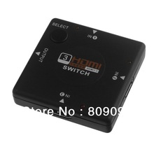 3 Port Mini 1080p HDMI Switch Switcher 3 Input 1 Output HDMI Splitter Box for HDTV DVD 2024 - buy cheap