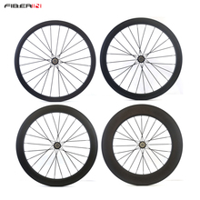 Novatec-ruedas de bicicleta de carretera Powerway, 700C, traseras individuales 24/38/50/60/88, de carbono mm 2024 - compra barato