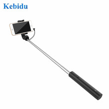 KEBIDU Handheld Universal 3.5MM AUX Selfie Stick 360 degree Self-portrait Extendable for iOS7.0 & Android 4.2.2 2024 - buy cheap