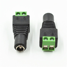 1000 pcs 2.1 x 5.5mm DC Power Plug DC Female Adapter Surveillance Camera Power Supply For CCTV IP Camera 2024 - buy cheap